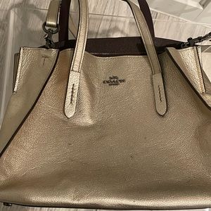 Metallic Coach Purse